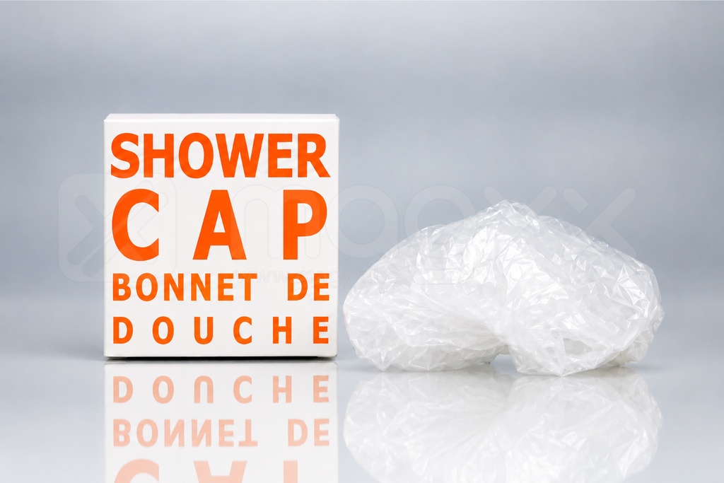[0,16€] Bonnet de douche Zest — Boîte en carton