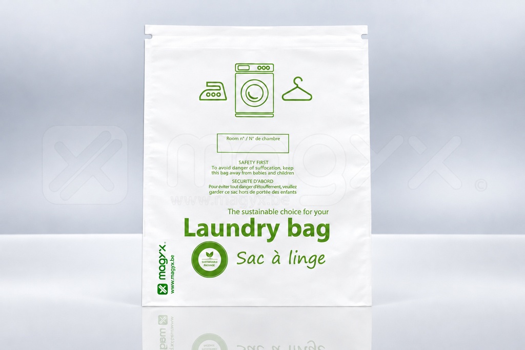 [0,26€] Sac à linge en non-tissé — 40 × 50 cm